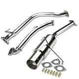 For Honda CRZ Catback Exhaust System 4 inches Tip Muffler - ZF1