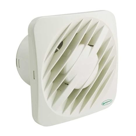 Greenwood Airvac AXS100TR Toilet/Bathroom Extractor Fan with run on ...