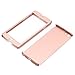 iPhone 6S Plus Case, Pandawell 360 Degree All-round Full Body Protection Hard Slim Case with Tempered Glass Screen Protector for Apple iPhone 6 Plus/6S Plus 5.5 inch (Rose Gold)