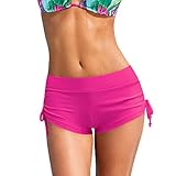 2018 Hot Sale OWomens Shorts Plain Bikini Swim