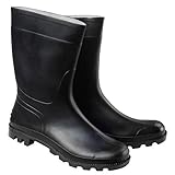 Wolfpack 15010176 - Botas de goma bajas, talla 39, color negro