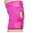 ZHW Enhanced Breathable Non-slip Elastic Compression Patellar Tendon ACL Knee Brace Support Cap-knee Protector Stabilizer Wrap Pads - Adjustable Size, Comfortable for Women,pink