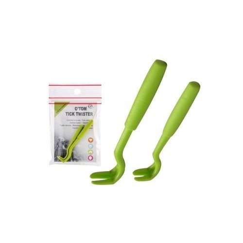 O'TOM Tick Twister Removal Tool. The Set of 2 includes A Large and Small Tick Remover. Safe, Fast, and Easy Method to Remove Ticks From You and Your Pets. (Dog, Cat, Horse, Etc.) Great for Hunting, Hiking, Fishing, Camping, and All Outdoor Sports.