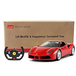 RASTAR Ferrari 488 GTB Model, 1/14 Scale Ferrari