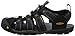 KEEN Men's Clearwater CNX Sandal,Black/Gargoyle,11.5 M US