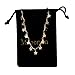 Manerson Lucky Star Choker Necklace Pendant Disc Chain, Gold#2, Size No Size