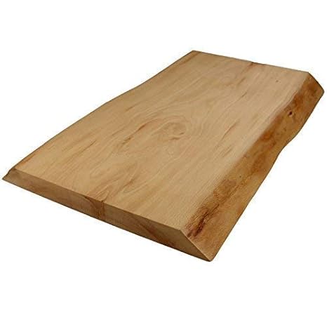 Schwarzwald Massivholz Schneidebrett Paul Senior 50 cm, Buche mit natürlicher Baumkante