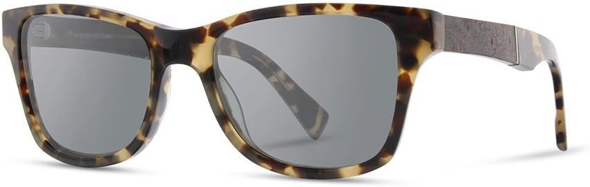 Shwood - Canby Square Acetate & Wood Sunglasses - Havana // Elm Burl