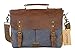 Gootium Canvas Leather Messenger Bag - Vintage Briefcase 14
