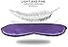 Fitglam Natural Silk Sleep Mask, Best Sleeping Mask Eye Mask Eye Cover for Travel, Nap, Meditation, Blindfold with Adjustable Strap for Men, Women and Teenagers (Green)