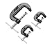 TEKTON 3982 Mini C-Clamp Set, 3-Piece
