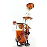 B-boger Amber Hand Small Glass Craft