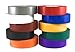 TradeGear Electrical Tape (10PK) Assorted Glossy Rainbow Colors – Waterproof, Flame-Retardant, Rubber Based Adhesive, UL Listed - Rated for Max. 600V and 80oC Use – Measures 60’ x ¾” x 0.07”