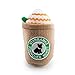 Haute Diggity Dog Starbarks Frappawcino, Plush Designer Dog Toys with Interactive Squeaker, Stimulating Pet Enrichment, Machine-Washable & Safe Materials for All Breeds, Size Small