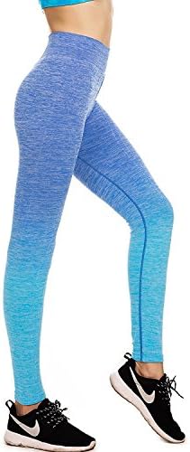 Fanceey Yoga Leggings Power Stretch High Waist Yoga Pants Super Soft Running Tights