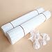Etmact 200 Pieces 12.5 Inch Plastic White Balloon Sticks with Cups for Wedding, Holidays, Party Decor