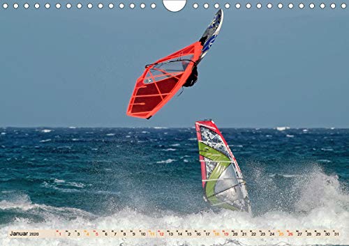 Windsurfing - extrem cool (Wandkalender 2020 DIN A4 quer): Windsurfing, ultimativer Funsport in beeindruckenden Bildern. (Monatskalender, 14 Seiten ) - Thumbnail 2