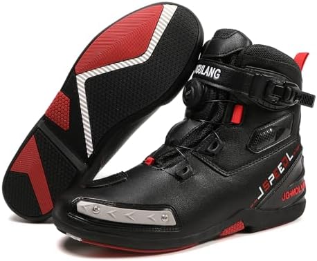 Amazon.com: SHIMA Edge Vented Motorcycle Riding Shoes Men