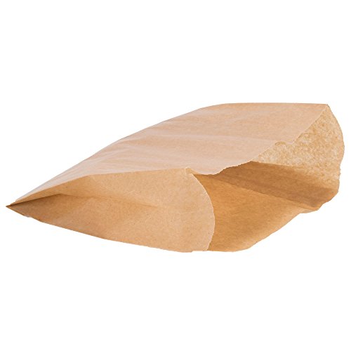 Commerical Business Restroom Bathroom Janitorial Personal Dispensers 8.75" x 8" Wax Coating Kraft Sanitary Napkin Paper Receptacle Disposable Bags Feminine Hygiene Liner Leak Proof- 100/Pack