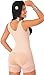 Salome 0217 Fajas Colombianas Reductoras y Moldeadoras Postparto Colombian Full Body Shaper Postpartum Underbust Shapewear Fajas for Women Beige L