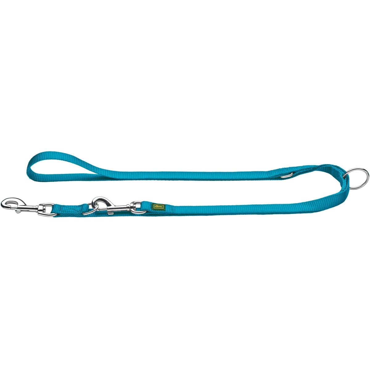 HUNTER Nylon Training Lead Rope, 25/200, X-Large, Teal Blue