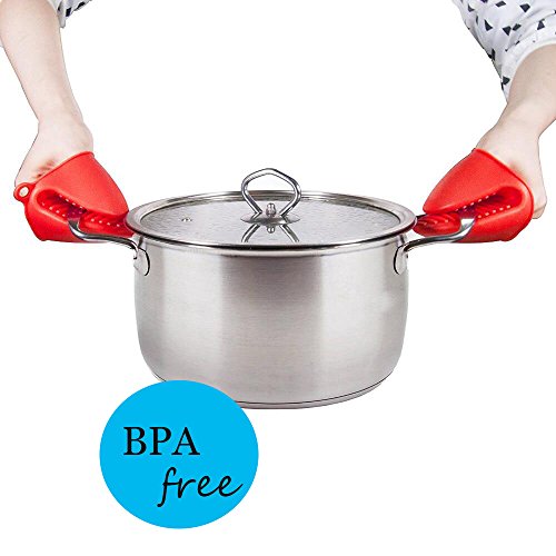 Nice-Components Silicone Sealing Ring for IP Models 3 Quart, Free Silicone Oven Mitts for Pressure Cooker Accessories,Sweet and Savory,Common Clear Edition Ring Fit IP Models - Thumbnail 3