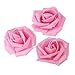 TINKSKY 50pcs Artificial Floral Foam Roses Flowers for Home Wedding Arrangement Bouquet Decoration (Pink)