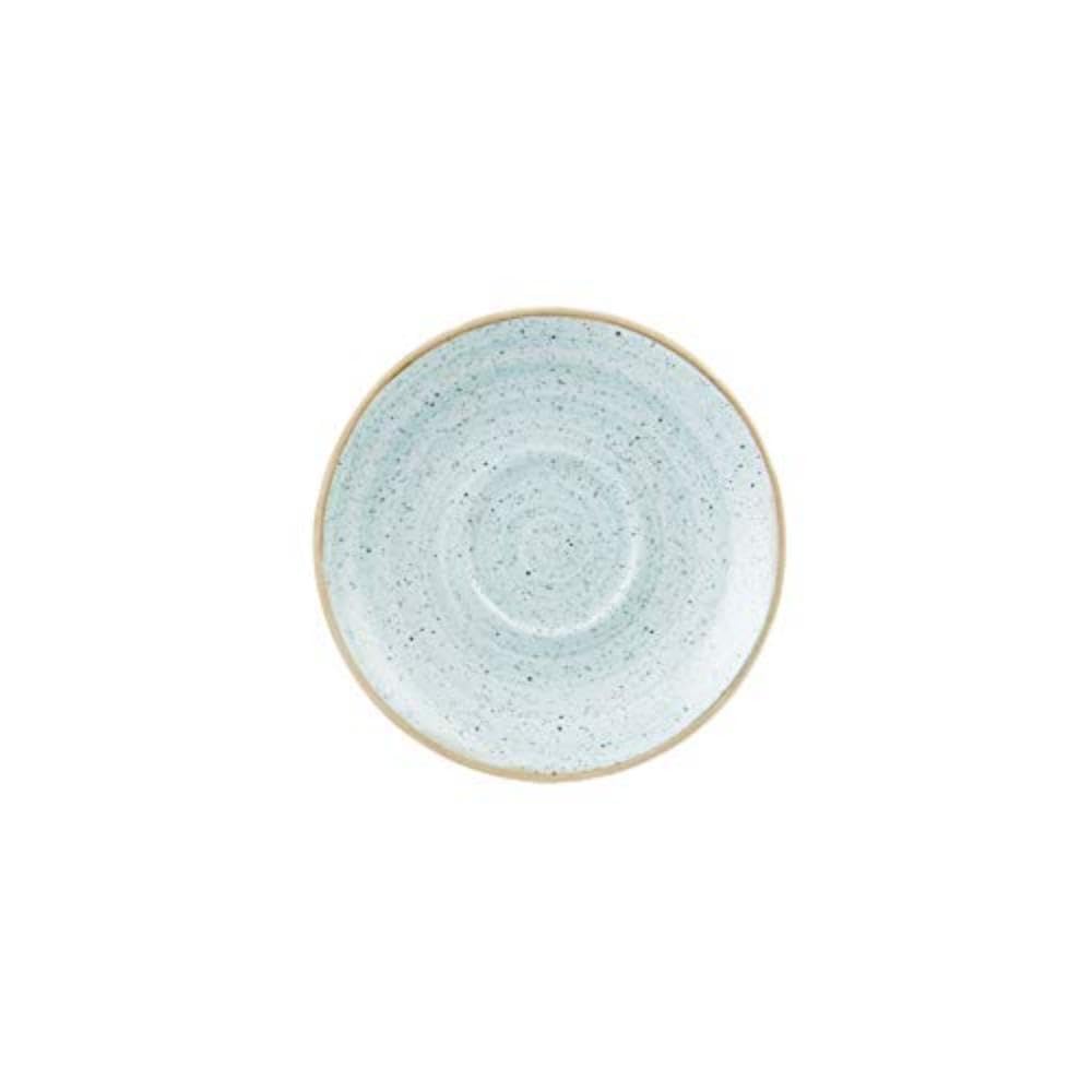 Churchill ‎BH224 Stonecast Duck Egg Blue Saucer 6 inch