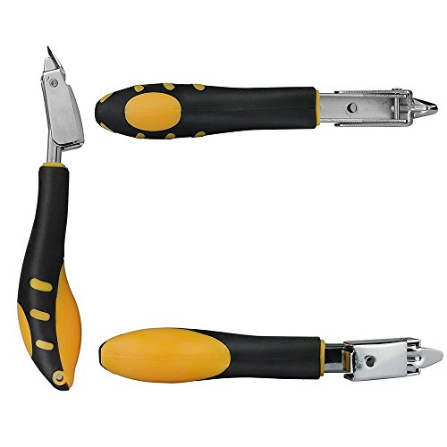 WolfWill Upholstery and Construction Heavy Duty Staple Remover Tack Lifter Ofiice Claw Tools Yellow