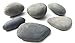 Black Rocks - Model # BT106 - 2 LBS of Painting Rocks ( About 5 to 7 rocks per set ) - Assorted Size and Shape Stones ( stones can range from 1.5 to 3.5 inches ) - product of Beach Treasures