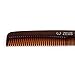 ZEUS Beard & Mustache Comb for Men, Handmade Saw-Cut Hair Comb for Untangling & Styling Beard (Traditional) V11