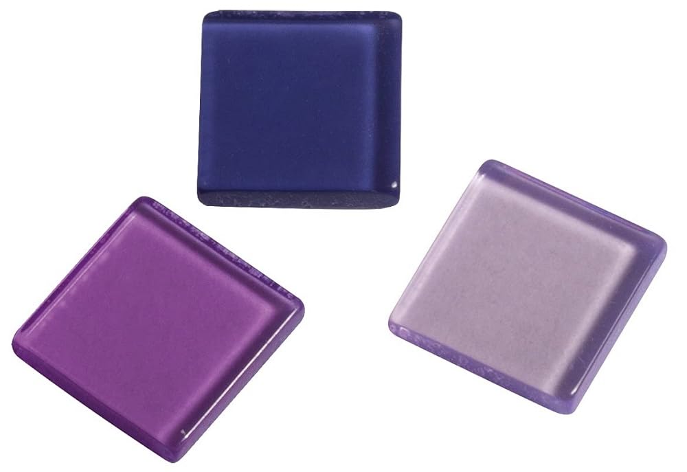 Rayher 14540314 Acrylic Mosaic 1 x 1 cm Transparent Pack of 205