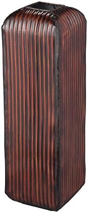 Sterling Industries 138-079 Arcola Red Ribbed Floor Standing Vase