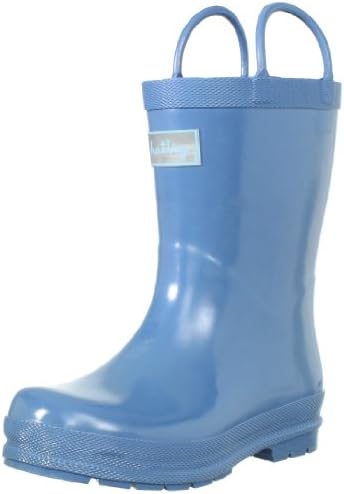 Hatley Little Boys' Children Rubber Boot-, Blue, 11