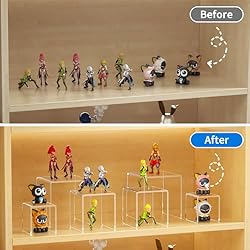 NIUBEE Acrylic Riser Set Display