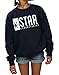 DC Comics Girls The Flash Star Labs Sweatshirt 12-13 Years Navy Blue