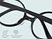 Harry Potter Wizard Glasses with Round Frame No Lenses for Kids Harry Potter, Halloween, St Patrick's Day Costume Party supplies Decorations, 16 Pack, Black
