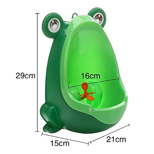 Nicedeal New Frog Children Potty Toilet Training Kids Urinal for Boys Pee Trainer Bathroom Pet Dog Supplies