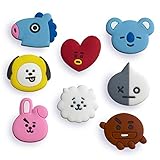 BTS Shoes Charms For Crocs BT21 Line Friends Jibbitz for Shoes Gifts for Army