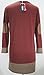 KUFV Womens Vintage Drape Scarf Neck Patchwork Long Sleeve Tunic Tshirt Dress
