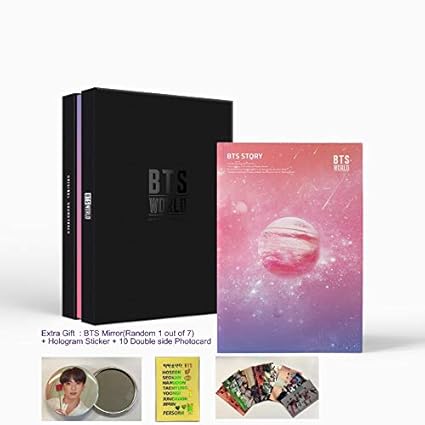 - BTS Bangtan Boys - BTS World OST CD+88p Photobook+Double Side ...