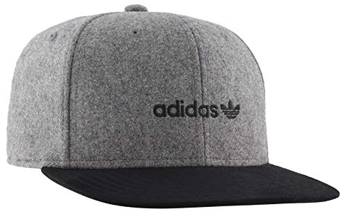 adidas men's originals snapback flatbrim cap