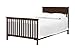DaVinci Hidden Hardware Twin/Full-Size Bed Conversion Kit (M5789) in Espresso