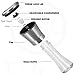 T·G·Y Salt and Pepper Grinder Set Tall Salt and Pepper Shakers Adjustable Stainless Steel Pepper Mill Salt Mill