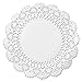 White Round Paper Lace Doilies 4 inch - Perfect for embellishing packages and decorating (pack of 100)