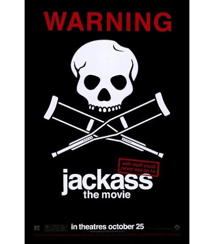 Amazon.com: Jackass: Number Two Poster 27x40 Johnny Knoxville Bam