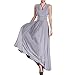 Preferhouse Women's Plus Size Evening Gowns Long Formal Maxi Dress 2X Grey