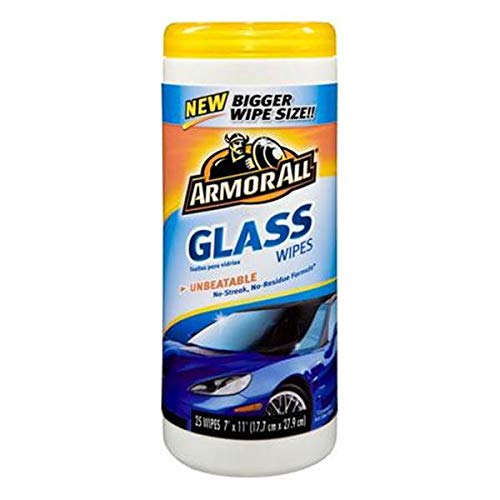 ARMOR ALL GLASS WIPES (PACK OF 2)