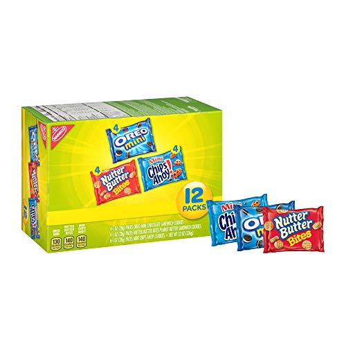 6 Nabisco+Cookies+Variety+Nutter+Individual