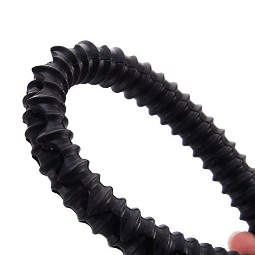 Leline’s Oven Rack Guards, Silicone Oven Rack Shield Protectors, Black Oven Shelf Edge Cover, 14in, 2pcs - Thumbnail 4